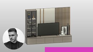 😍 Criando um HOME TV pelo Revit [upl. by Andee]