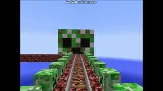 Coolest Minecraft Rollercoaster Pacific Coaster HD [upl. by Atinrahs]