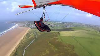 Supine hang gliding full Race harness [upl. by Wolcott]