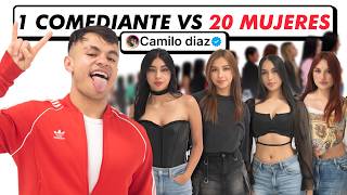 20 CHICAS VS 1 HOMBRE  Camilo Diaz [upl. by Dittman704]