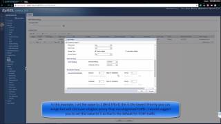 Zyxel USG Series  How to Set Up Bandwidth Management BWM QoS [upl. by Fredel]