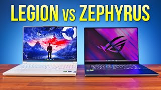 Lenovo Legion 7i vs ASUS Zephyrus G16  Best Premium 16” Gaming Laptop [upl. by Lehcor830]