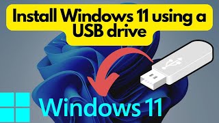 Install Windows 11 using a USB drive Media Creation Tool [upl. by Ahders133]