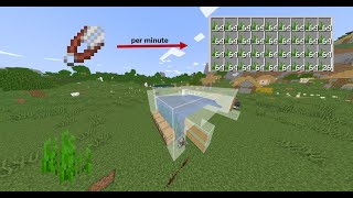 Minecraft Seagras Farm 140000 Items per hour [upl. by Patterman]