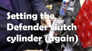 Malawi 110 Fitting the clutch master cylinder and adjusting [upl. by Suoirred]