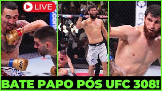 TOPURIA DESTRUÍDOR DE LENDAS CHIMAEV O LOBO FEROZ ANKALAEV O ENTENDIANTE LIVE PÓS UFC 308 [upl. by Sherlocke]