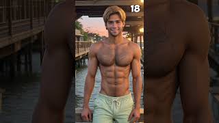 Photoshoot of Handsome Brazilian Guys at Picinguaba Fishing Village Sao Paulo  Brazilian AI Men [upl. by Peterman]