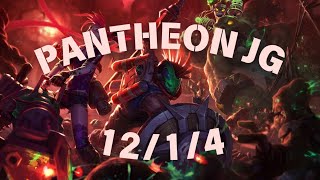 Zombie Slayer Pantheon jg  1214  LoL Wild Rift [upl. by Annemarie822]