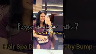 💆‍♀️Benefits of Hair Spa in Pregnancy minivlog pregnancyvlog pregnancyjourney creator [upl. by Berry396]