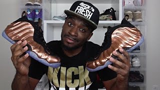 Nike Air Foamposite One Copper 2017 Review [upl. by Lianne140]