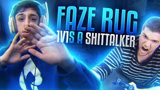 FaZe Rug 1v1s A SHIT TALKER  FaZe Rug [upl. by Lairbag40]