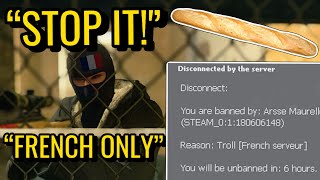 Getting Banned from French RP Servers  Gmod Trolling [upl. by Ilyk]