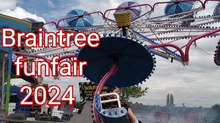 Braintree Carnival Funfair 2024 [upl. by Noruq]