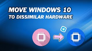 Move Windows 10 to a New Computer with Dissimilar Hardware [upl. by Aelram533]