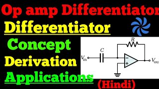 op amp differentiator hindi [upl. by Homer]