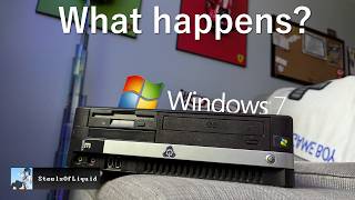 Upgrading Windows 2000 to Windows 7 on a 20yearold PC [upl. by Travus744]