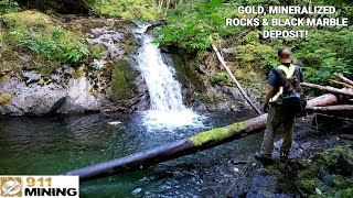 Traversing A Gold Bearing Creek Following A Geological Fault Line Below Marble Deposits [upl. by Illil]