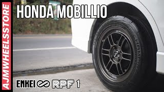 MODIFIKASI HONDA MOBILLIO VELG ENKEI RPF 1  AJMWHEELSSTORE [upl. by Ashwell]