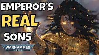 The Emperor’s Biological Children EXPLAINED  Warhammer 40K Lore [upl. by Melisandra]