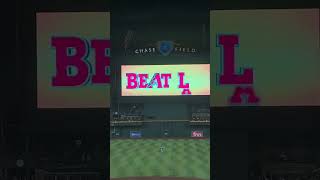 Dbacks fans chanting BEAT LA [upl. by Eldreeda807]