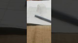 Craft laksh 3d illusion drawing lakshyoutubeshorts 090918 [upl. by Hgierb]