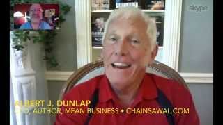 Chainsaw Al Dunlap rips through Corporate America INTERVIEW [upl. by Sternick]