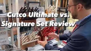 Cutco Cutlery  Ultimate “Beast” vs Signature Set Review [upl. by Chico]