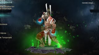 RANK 1 Diablo 3 Season 33 Raiment MonK GR150  26  42 Set [upl. by Harding65]