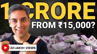 15000 SALARY to 1 CRORE INVESTMENT STRATEGY  Become a CROREPATI  Ankur Warikoo Hindi [upl. by Errehs]