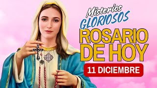 Santo Rosario de hoy Miércoles Oracion de la noche a la Virgen María Misterios Gloriosos [upl. by Schoenburg592]