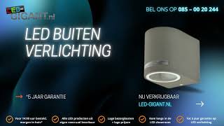 LED Buitenverlichting  LEDGigantnl  2022 [upl. by Assirual649]