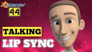 blender character speaking Expression and Talking Face Animation Blender Full Tutorial 44 [upl. by Shaughnessy667]