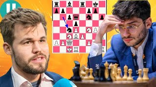 Magnus Carlsen vs Alireza Ferouzja chess set game 68 [upl. by Eecyak]