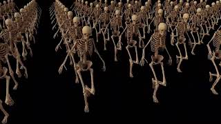 Dancing Skeletons 30min  Full HD [upl. by Orelle159]