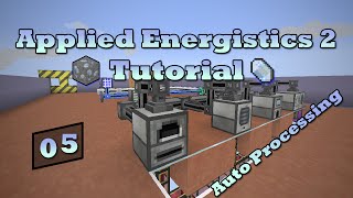 Applied Energistics 2 Tutorial  Episode 5  SmeltingPulverizing [upl. by Nekial207]