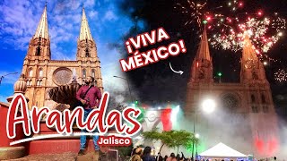 Fiestas PATRIAS 🇲🇽 en ARANDAS Jalisco [upl. by Neerhtak973]