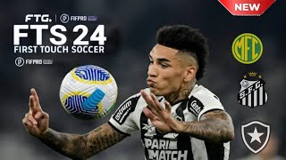 FTS 24 ATUALIZADO ANDROID OFFLINE DOWNLOAD MEDIAFIRE COM BRASILEIRÃO NOVAS TRANSFERÊNCIAS [upl. by Nirhtak80]