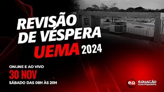 Revisão de Véspera UEMA 2024 [upl. by Aohk]