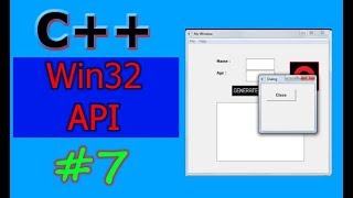 Windows GUI Programming with CC  Win32 API   Part 7  Dialogs Modal and Modeless [upl. by Musa]