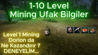 Mining 110 Level Dorion da Ne Kazandırır  Ufak Bilgiler  riseonline [upl. by Radbun]