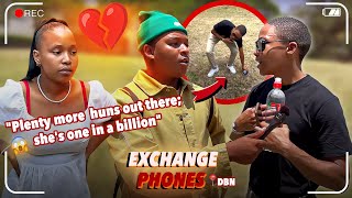 Making couples switching phones for 60sec 🥳 🥳 SEASON 3 🇿🇦SA EDITION  EPISODE 166 [upl. by Anerhs]