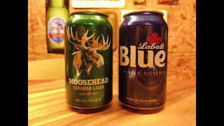 Moosehead 5 Vs Labatt Blue 47  Taste Challenge Thursday [upl. by Woods457]