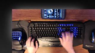 Roccat Ryos MK PRO Keyboard and PowerGrid Software [upl. by Shina]