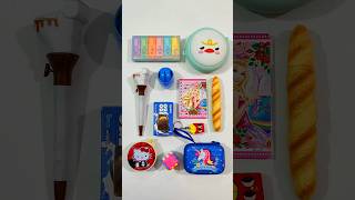 Amazing Stationery items  Prank Pen Highlighter Sharpener Oreo Eraser stationery backtoschool [upl. by Kellene]