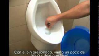 Mantenimiento Orinal Sin Agua TIG Versión 1 [upl. by Lorens]