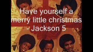 Have yourself a merry little christmas  Jackson 5 HQ [upl. by Dehnel]