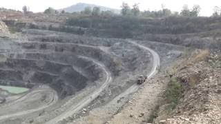 MINING OF KIMBERLITE PIPE AT PANNA MADHYA PRADESH FOR DIAMONDS [upl. by Hakkeber]