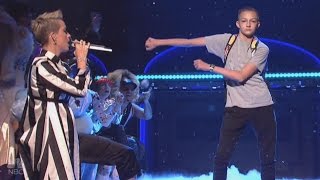 Meet the Dancing Backpack Kid Who Stole Katy Perrys Spotlight on SNL [upl. by Nilya483]