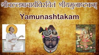 🙏श्री यमुनाष्टक  શ્રી યમુનાષ્ટક  Shree Yamunashtak Lyrics in Gujarati🙏 [upl. by Octavus]