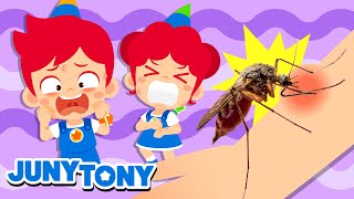 🦟Buzz buzz The Secrets of Mosquitoes  Why Do Mosquitoes Bite People  Insect Songs  JunyTony [upl. by Cumine900]